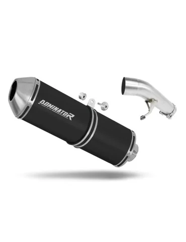 Silencieux slip-on Dominator OVR Noir pour Suzuki GSXF 650 (2007-2016)