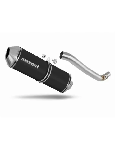 Silencieux slip-on Dominator OVR Noir pour Suzuki DR 650SE (1997-2009)