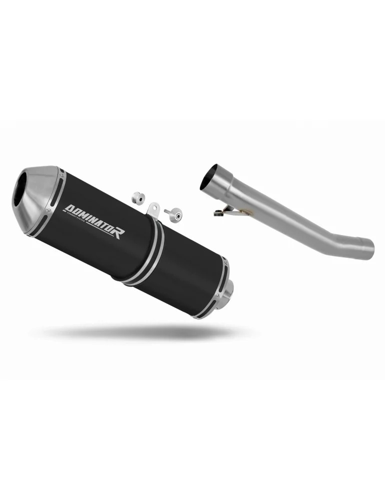 Silencieux slip-on Dominator OVR Noir pour Suzuki GSXF 600 (1998-2006)