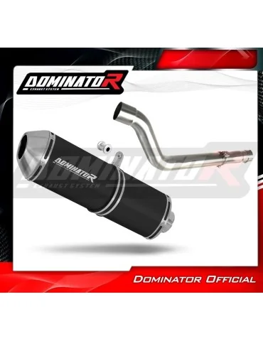 Silencieux slip-on Dominator OVR Noir pour Suzuki DRZ 400 SM / S
