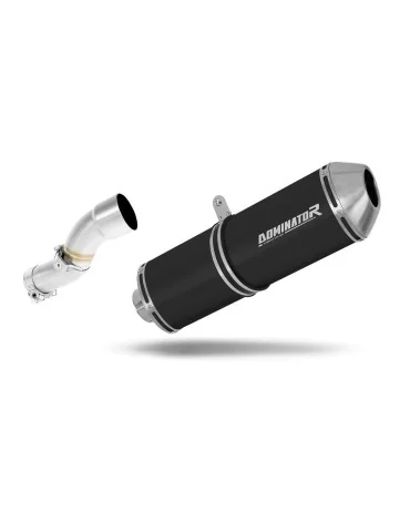 Silencieux slip-on Dominator OVR Noir pour KTM 690 SMC R (2012-2017)