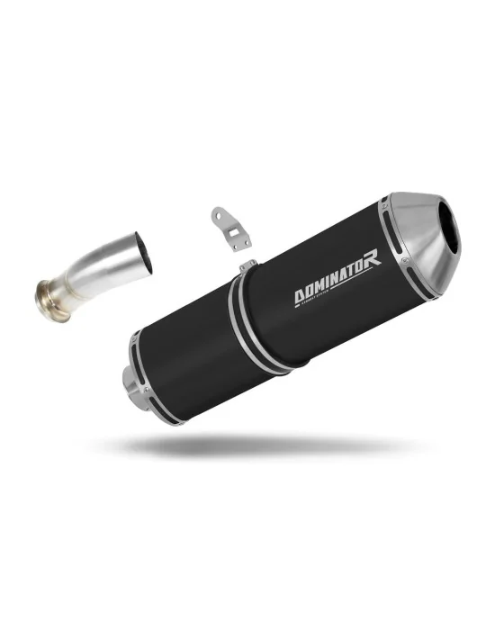 Silencieux slip-on Dominator OVR Noir pour KTM 690 Enduro R (2009-2018)