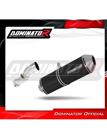 Silencieux slip-on Dominator OVR Noir pour KTM 690 Enduro (2008-2010)