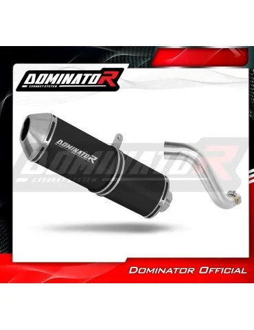 Silencieux slip-on Dominator OVR Noir pour KTM 690 Duke (2012-2018)
