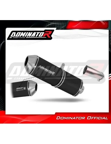 Silencieux slip-on homologué Dominator OVR Noir pour Kawasaki ZX10R (2011-2015)