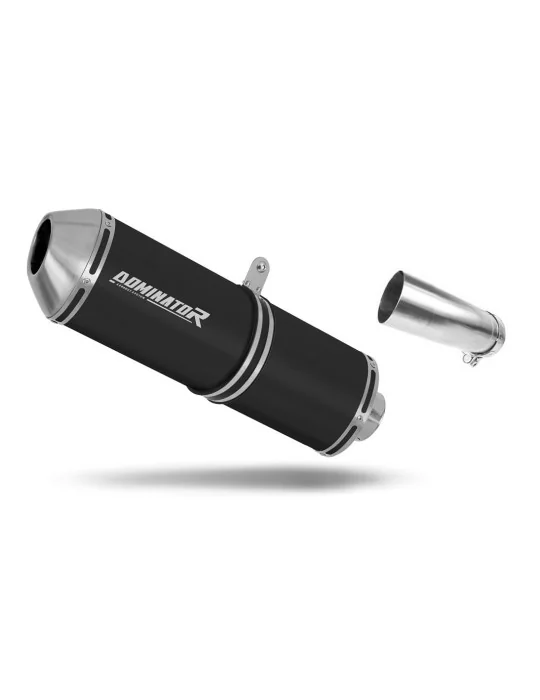 Silencieux slip-on Dominator OVR Noir pour Kawasaki ZX10R (2011-2015)