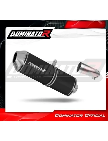 Silencieux slip-on Dominator OVR Noir pour Kawasaki ZX10R (2011-2015)