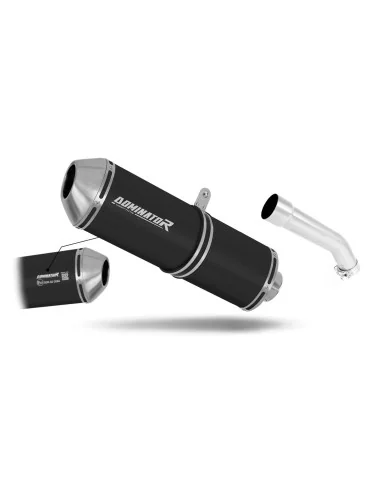 Silencieux slip-on homologué Dominator OVR Noir pour Kawasaki ZX10R (2004-2005)