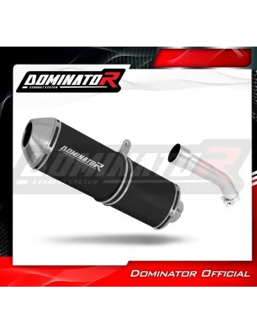 Silencieux slip-on Dominator OVR Noir pour Kawasaki ZX10R (2004-2005)