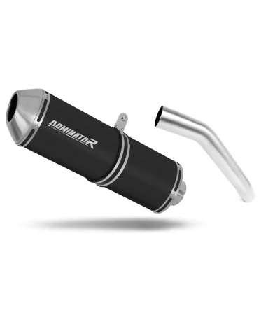 Silencieux slip-on Dominator OVR Noir pour Kawasaki Z750 (2007-2012)