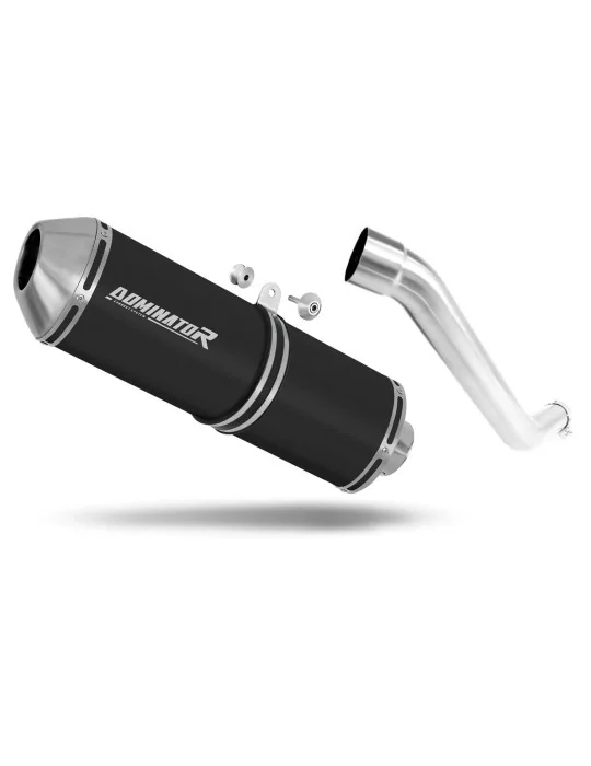 Silencieux slip-on Dominator OVR Noir pour Kawasaki Z750 (2004-2006)