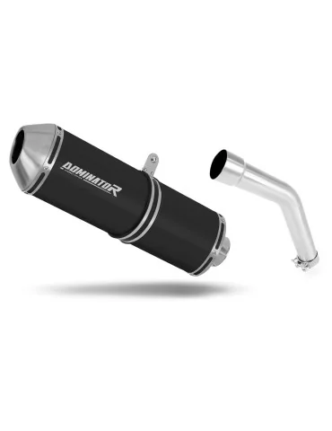 Silencieux slip-on Dominator OVR Noir pour Kawasaki KLE 500 – 2007 (1991)