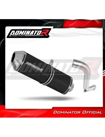 Silencieux slip-on Dominator OVR Noir pour Honda VFR 1200 F (2010-2018)