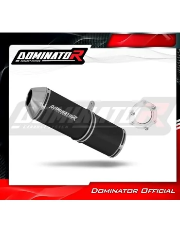 Silencieux bolt-on Dominator OVR Noir pour Honda CBR 900RR Fireblade SC33 (1996-1999)
