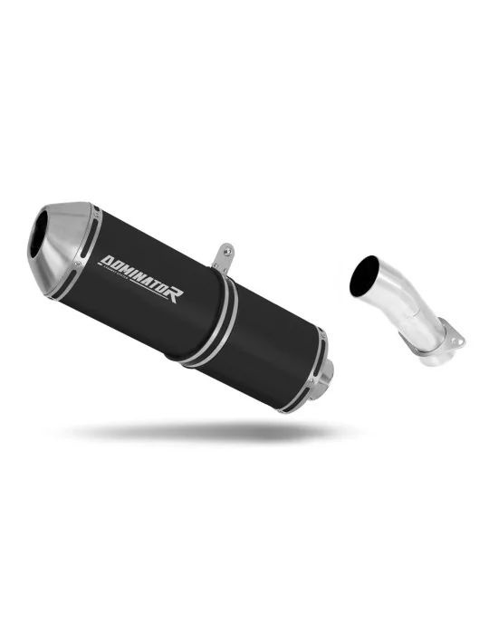 Silencieux slip-on Dominator OVR Noir pour Honda VFR 750 (1993-1997)