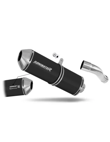 Silencieux slip-on homologué Dominator OVR Noir pour Honda CBR 600F PC41 (2011-2015)