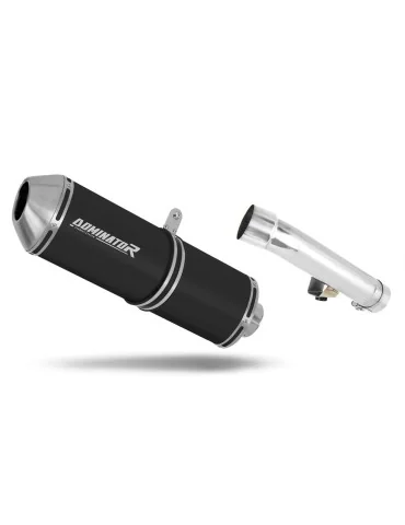 Silencieux slip-on Dominator OVR Noir pour Honda CBR 600 F2 / F3 (1991-1998)