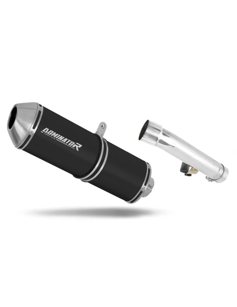 Silencieux slip-on Dominator OVR Noir pour Honda CBR 600 F2 / F3 (1991-1998)