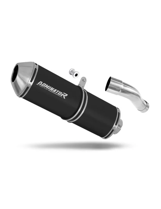 Silencieux slip-on Dominator OVR Noir pour Honda CB 600F Hornet PC41 (2007-2013)