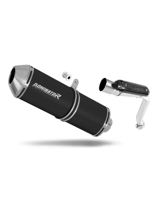 Silencieux slip-on Dominator OVR Noir pour Honda CB 600F Hornet (2003-2006)