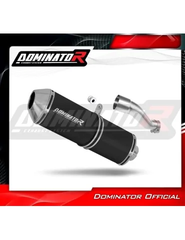 Silencieux slip-on Dominator OVR Noir pour Honda CB 500 X (2017-2019)
