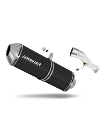 Silencieux slip-on Dominator OVR Noir pour Honda CB 500 (1993-2003)
