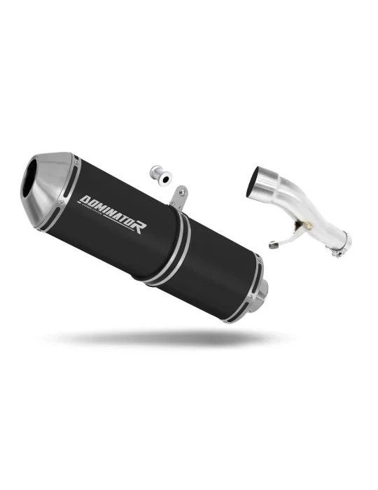 Silencieux slip-on Dominator OVR Noir pour Honda CB 500 (1993-2003)