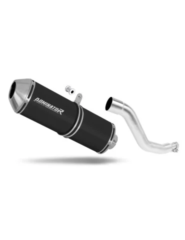 Silencieux slip-on Dominator OVR Noir pour Honda XR 125 L (2003-2013)