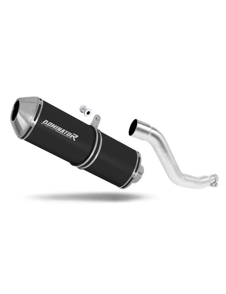 Silencieux slip-on Dominator OVR Noir pour Honda XR 125 L (2003-2013)