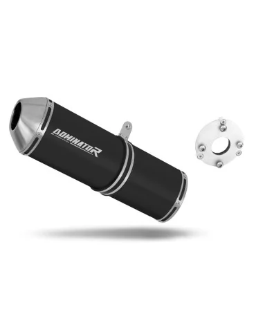 Silencieux bolt-on Dominator OVR Noir pour Daelim VJF Roadwin 125