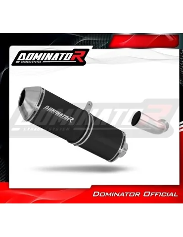 Silencieux slip-on Dominator OVR Noir pour BMW K1300GT