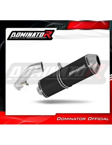 Silencieux slip-on Dominator OVR Noir pour BMW R1200ST (2004-2009)
