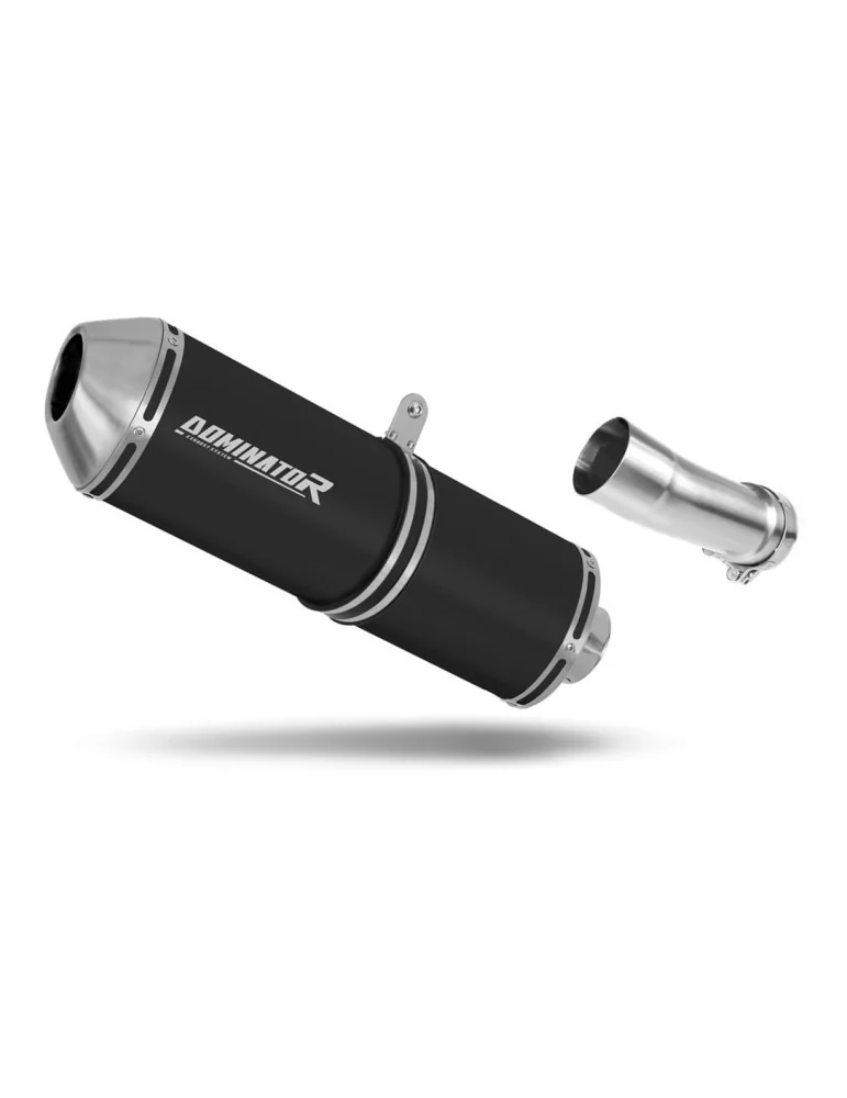 Silencieux slip-on Dominator OVR Noir pour BMW R1200RS (2015-2018)