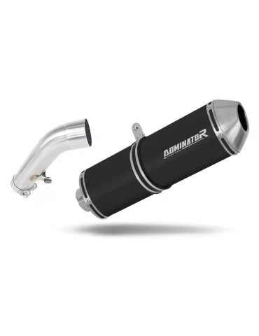 Silencieux slip-on Dominator OVR Noir pour BMW R1200R (2006-2009)