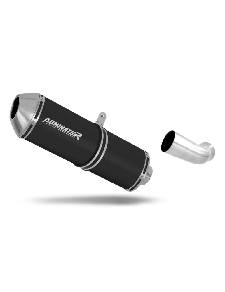 Silencieux slip-on Dominator OVR Noir pour BMW K1200GT (2006-2008)