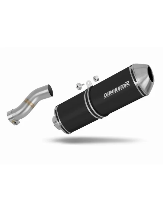 Silencieux slip-on Dominator OVR Noir pour BMW R1150R