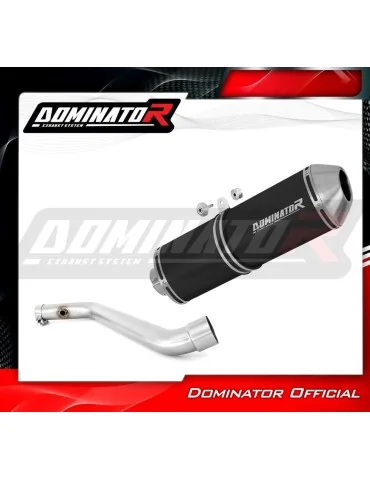 Silencieux slip-on Dominator OVR Noir pour BMW R1100RT