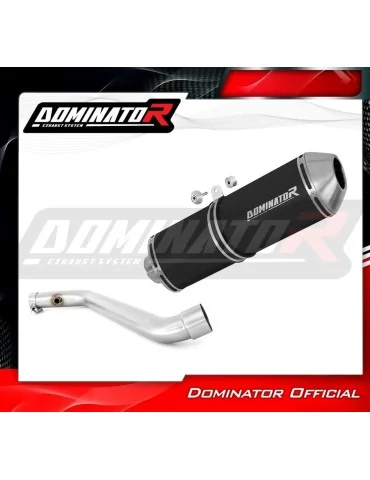 Silencieux slip-on Dominator OVR Noir pour BMW R1100RS