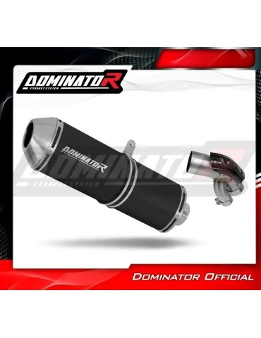 Silencieux slip-on Dominator OVR Noir pour BMW S1000XR (2015-2019)