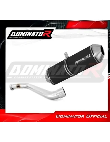 Silencieux slip-on Dominator OVR Noir pour BMW R850RT