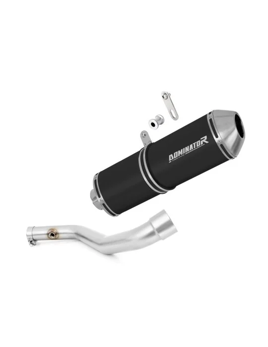 Silencieux slip-on Dominator OVR Noir pour BMW R850GS