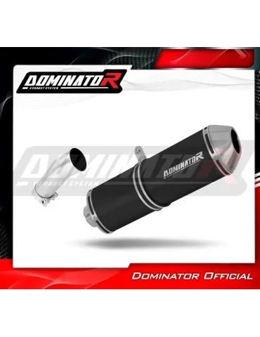 Silencieux slip-on Dominator OVR Noir pour BMW F800GT (2012-2019)