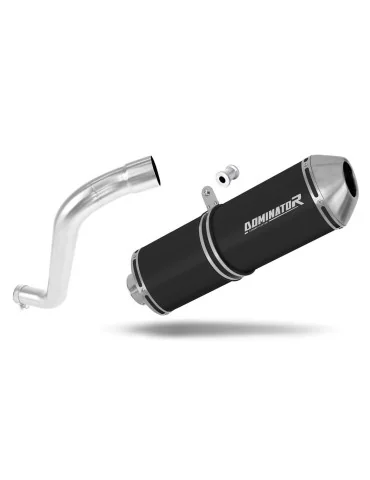 Silencieux slip-on Dominator OVR Noir pour BMW F650ST