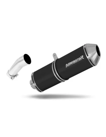 Silencieux slip-on Dominator OVR Noir pour BMW F650GS (2008-2012)