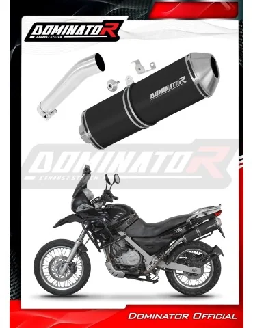 Silencieux slip-on Dominator OVR Noir pour BMW F650GS (2004-2007)