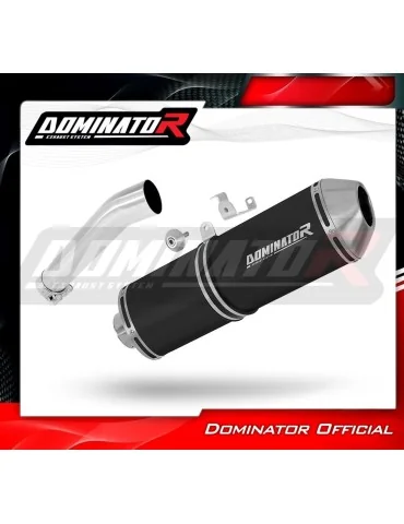Silencieux slip-on Dominator OVR Noir pour BMW F650GS (2004-2007)