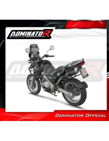 Silencieux slip-on Dominator OVR Noir pour BMW F650GS (2004-2007)