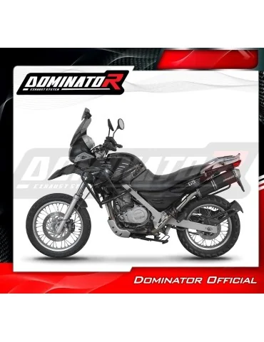 Silencieux slip-on Dominator OVR Noir pour BMW F650GS (2004-2007)