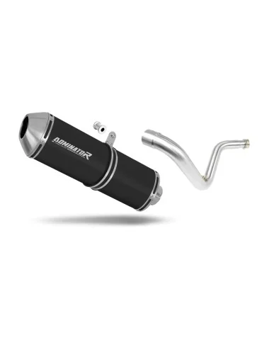 Silencieux slip-on Dominator OVR Noir pour BMW G310GS (2016-2022)
