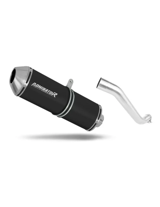 Silencieux slip-on Dominator OVR Noir pour Aprilia Tuono V4 R APRC (2011-2014)